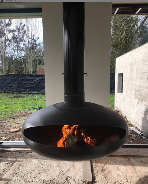 Fábrica de chimeneas colgantes en Córdoba - HiperDeco Chimeneas
