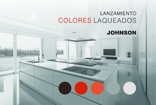 Muebles de cocina laqueados - Nuevos Colores - JOHNSON - Tradem